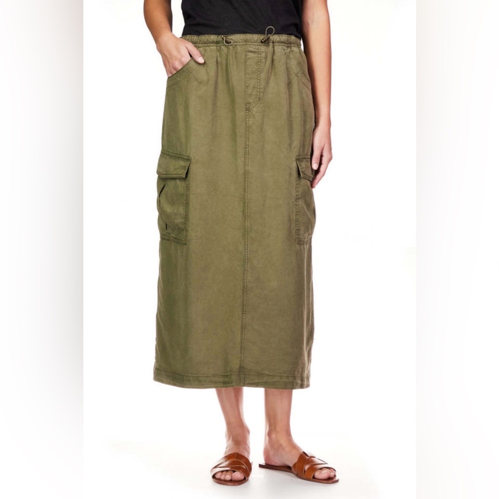 Sanctuary Army Green‎ Long Skirt Women's Size Large